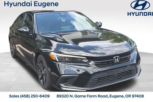 Crystal Black Pearl 2022 Honda Civic Sport