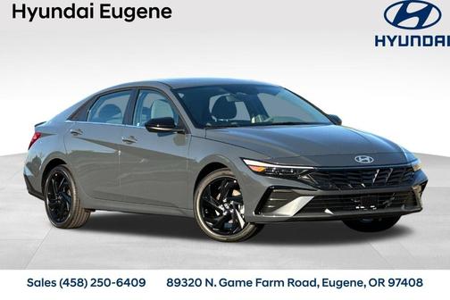 Gray 2026 Hyundai ELANTRA SEL SPORT PREMIUM Sedan