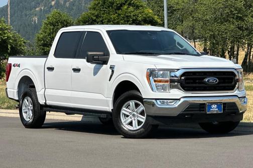 Oxford White 2021 Ford F-150 XLT