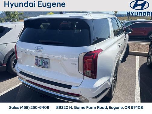 White 2023 Hyundai PALISADE Calligraphy
