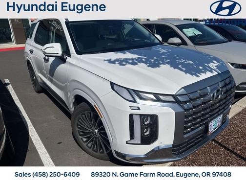 White 2023 Hyundai PALISADE Calligraphy