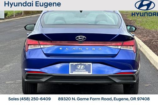 Intense Blue 2023 Hyundai ELANTRA SEL