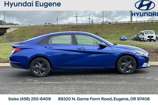 Intense Blue 2023 Hyundai ELANTRA SEL