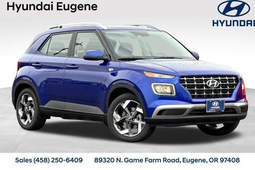 Intense Blue 2026 Hyundai VENUE SEL SUV
