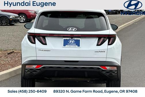 Quartz White 2022 Hyundai TUCSON Hybrid SEL Convenience