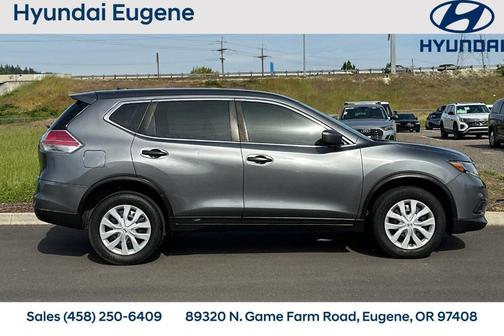 Gun Metallic 2016 Nissan Rogue S
