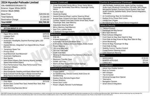 2024 Hyundai PALISADE Limited