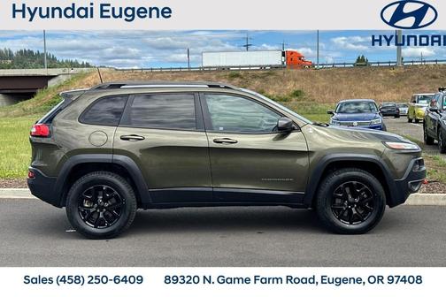 Eco Green Pearlcoat 2016 Jeep Cherokee Trailhawk