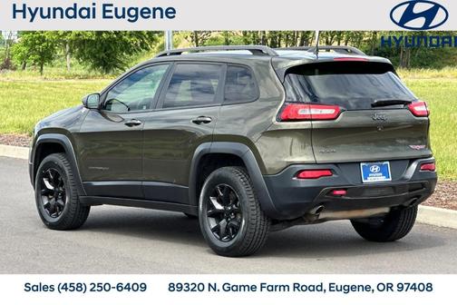 Eco Green Pearlcoat 2016 Jeep Cherokee Trailhawk