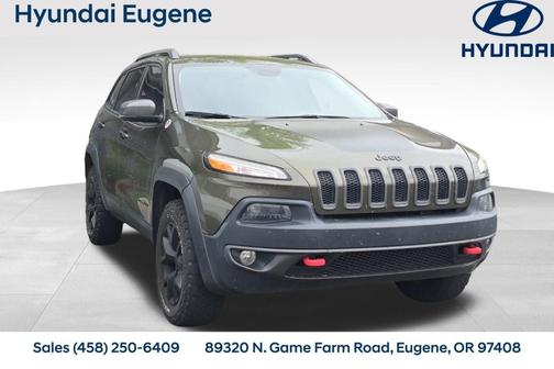 Eco Green Pearlcoat 2016 Jeep Cherokee Trailhawk