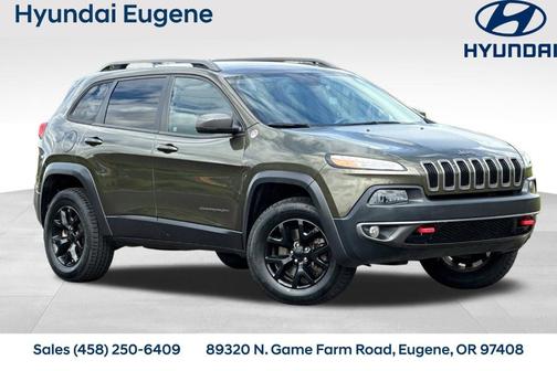 Eco Green Pearlcoat 2016 Jeep Cherokee Trailhawk