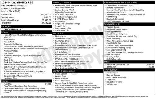 2024 Hyundai IONIQ 5 SE