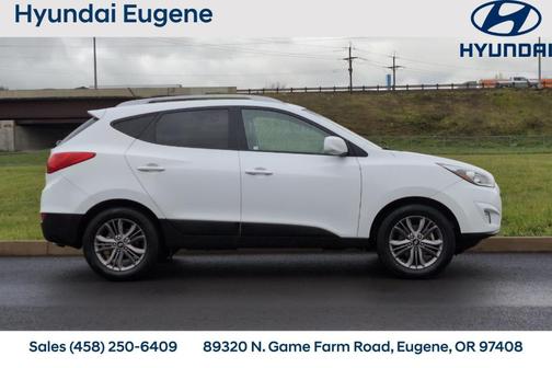 Winter White 2014 Hyundai TUCSON SE