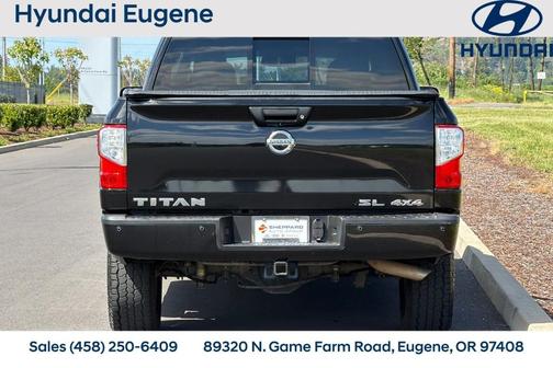 Magnetic Black 2018 Nissan Titan SL