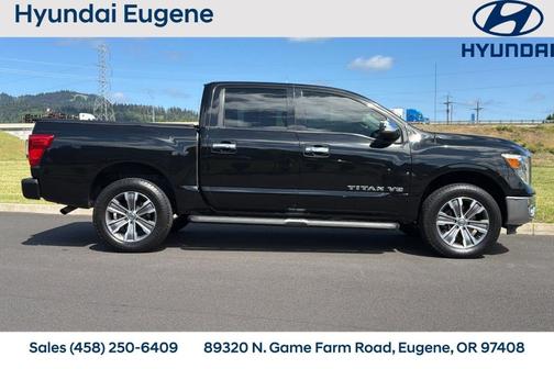 Magnetic Black 2018 Nissan Titan SL
