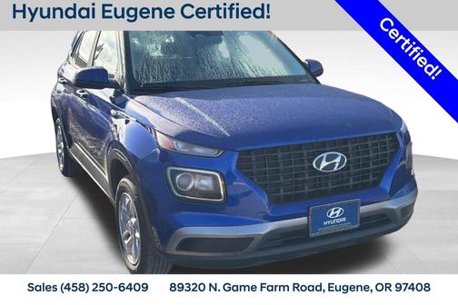 Intense Blue 2026 Hyundai VENUE SE