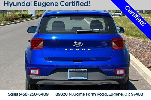 Intense Blue 2026 Hyundai VENUE SE