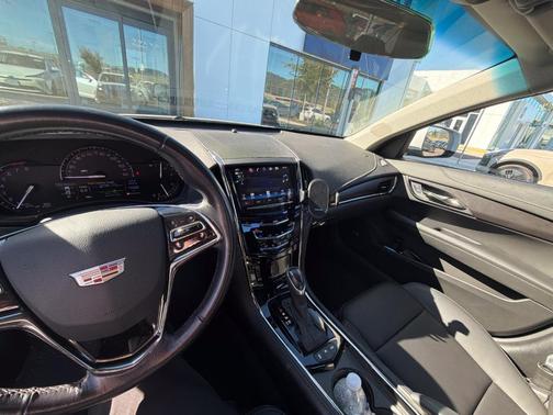 Crystal White Tri-Coat 2017 Cadillac ATS 2.0L Turbo