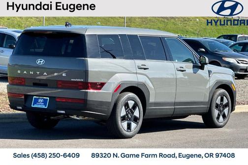 Hampton Gray 2026 Hyundai SANTA FE HEV SE