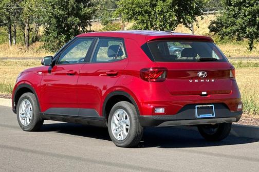 Red 2026 Hyundai VENUE SE