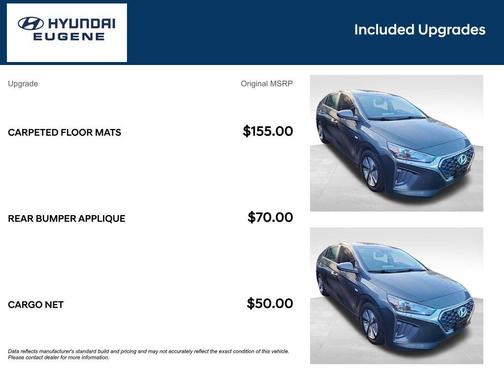 2020 Hyundai IONIQ Hybrid Blue