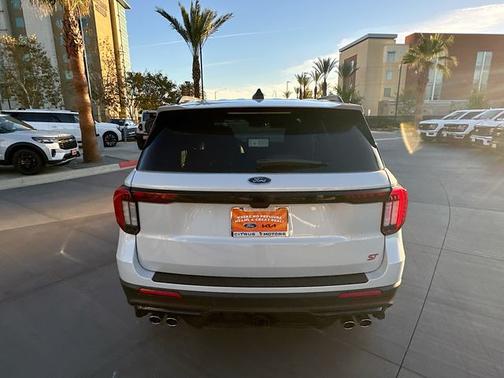 Space White Metallic 2026 Ford Explorer ST