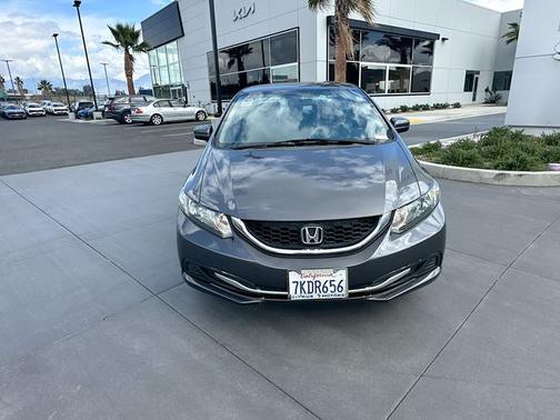 Modern Steel Metallic 2015 Honda Civic LX