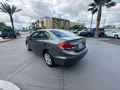 Modern Steel Metallic 2015 Honda Civic LX