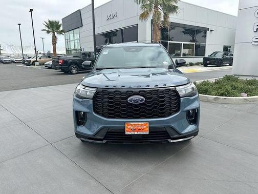 Blue 2026 Ford Explorer ST-Line