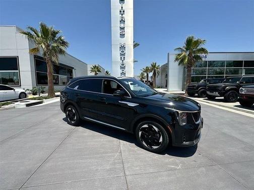 Black 2025 Kia Sorento Hybrid SX Prestige