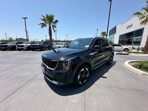 Black 2025 Kia Sorento Hybrid SX Prestige