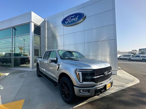 Iconic Silver Metallic 2025 Ford F-150 Platinum
