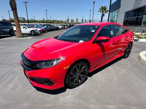 Rallye Red 2020 Honda Civic Sport