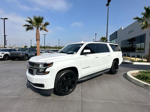 Summit White 2019 Chevrolet Suburban LS