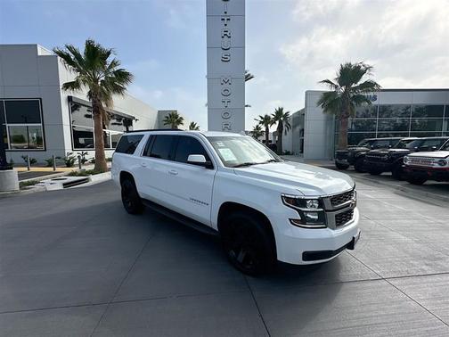 Summit White 2019 Chevrolet Suburban LS