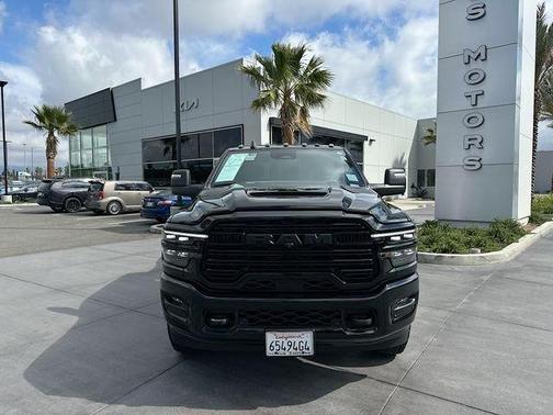 Black 2025 RAM 3500 Laramie