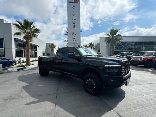 Black 2025 RAM 3500 Laramie