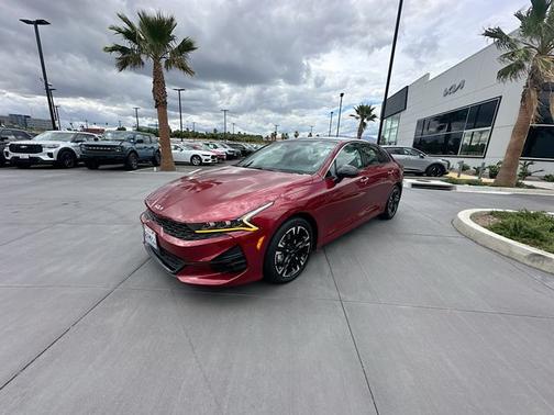 Passion Red 2022 Kia K5 GT-Line