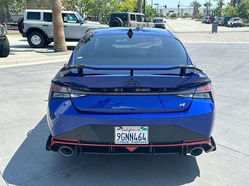 Blue 2023 Hyundai ELANTRA N Base