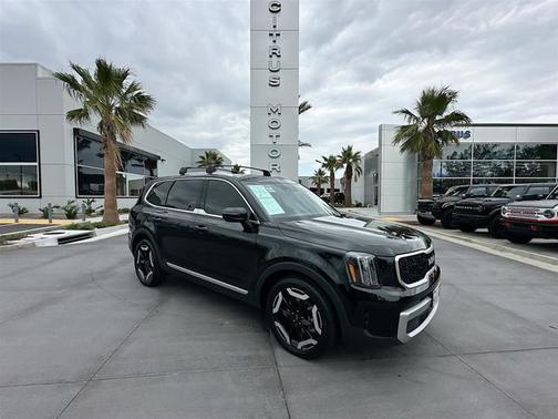 Ebony Black 2023 Kia Telluride EX