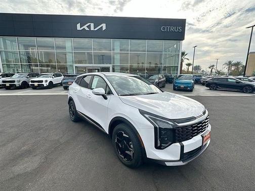 White 2026 Kia Sportage EX