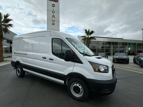 White 2026 Ford Transit-250 148 WB Medium Roof Cargo
