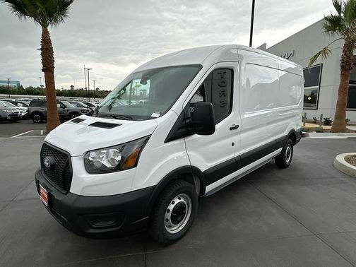 White 2026 Ford Transit-250 148 WB Medium Roof Cargo