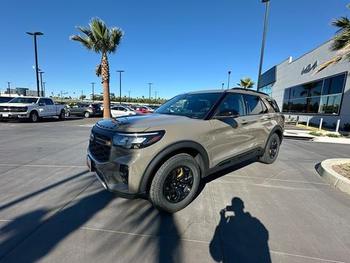 Marsh Gray 2026 Ford Explorer Tremor