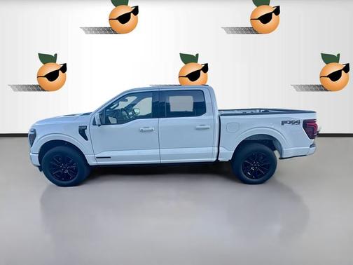 Star White Metallic Tri-Coat 2025 Ford F-150 Platinum