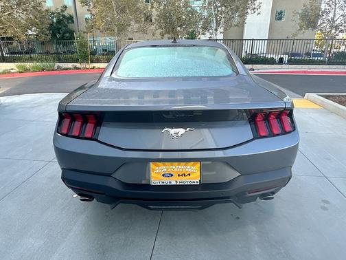 Gray 2026 Ford Mustang EcoBoost