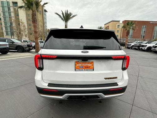 Star White Metallic Tri-Coat 2026 Ford Explorer Tremor