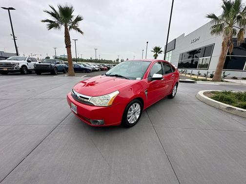 Vermillion Red Clearcoat 2008 Ford Focus SE