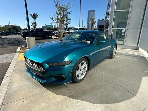 Blue 2026 Ford Mustang EcoBoost