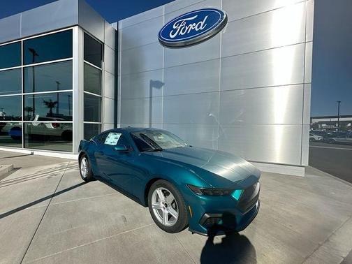 Blue 2026 Ford Mustang EcoBoost